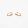 Aretes Dorados Strass