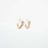 Aretes Ondulados Strass