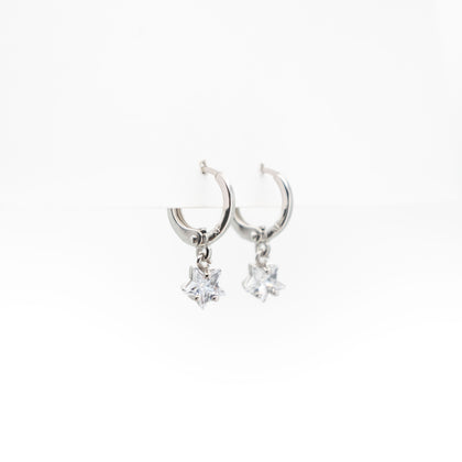 Aretes De Argolla Con Circonia