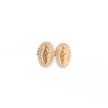 Aretes De Virgen De Guadalupe