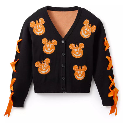 Mickey Mouse Jack-o'-Lantern Cardigan Calabaza
