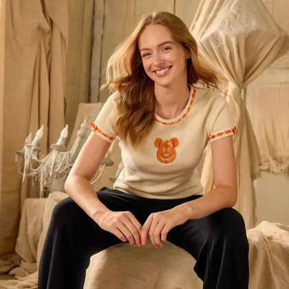 Minnie Mouse Jack-o'-Lantern T-Shirt Calabaza
