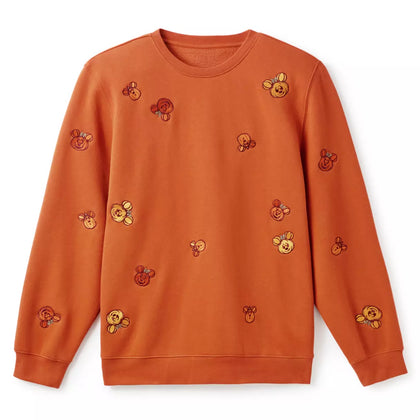 Mickey and Minnie Mouse Jack-o'-Lantern Pullover