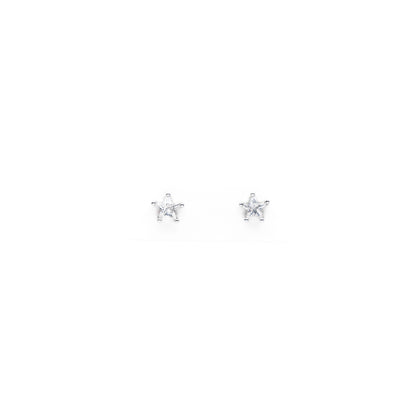 Aretes De Estrella Circonia