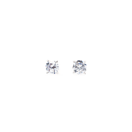 Aretes De Cubic Zirconia Medianos