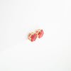 Aretes Circonia Rojo
