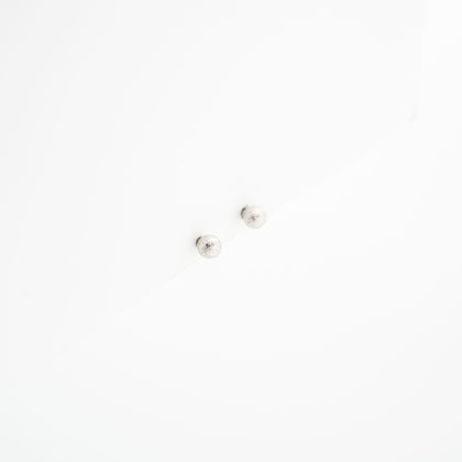 Aretes Minimalistas Con Textura