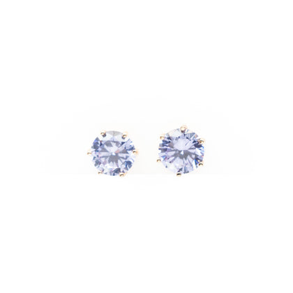 Aretes De Circonia Grande Morada