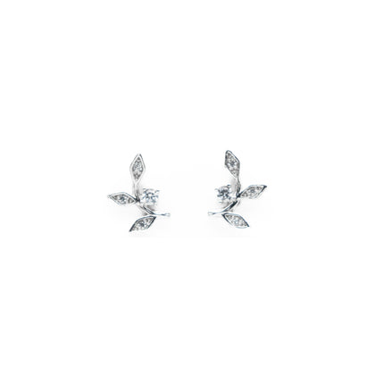 Aretes De Rama Strass