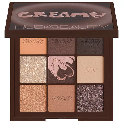 HUDA BEAUTY Creamy Obsessions Greige Eyeshadow Palette