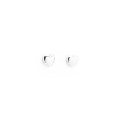Aretes Minimalistas De Corazón