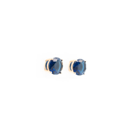 Aretes De Circonia Azul