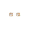 Aretes De Flor Strass