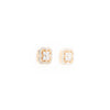 Aretes De Flor Strass