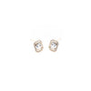 Aretes Cuadrados De Circonia