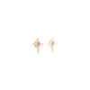 Aretes De Cruz Strass