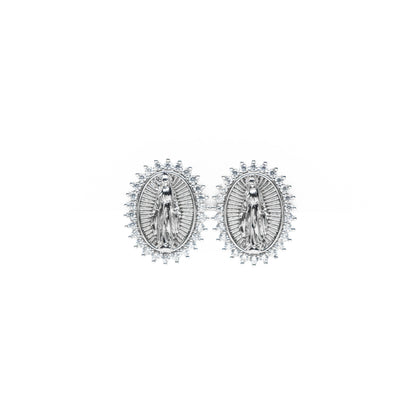 Aretes Virgen De Guadalupe