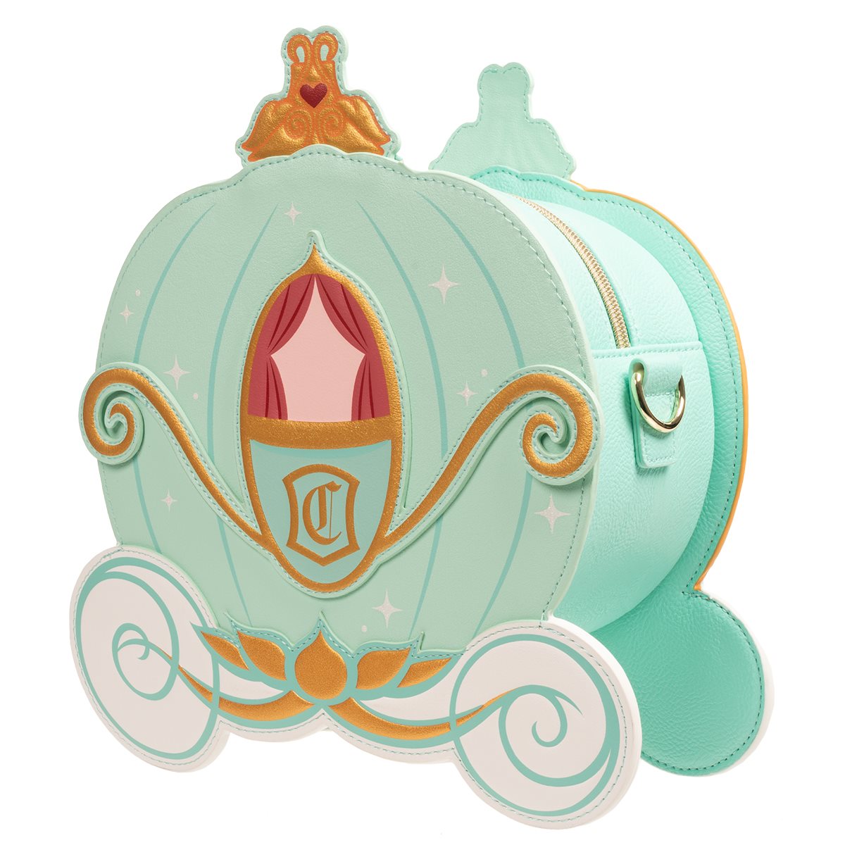 Cenicienta Bolsa Calabaza Crossbody Carruaje