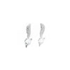 Aretes Zorro Plateado