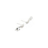 Aretes Zorro Plateado