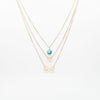 Collar Multicadena De Corazón e Infinito