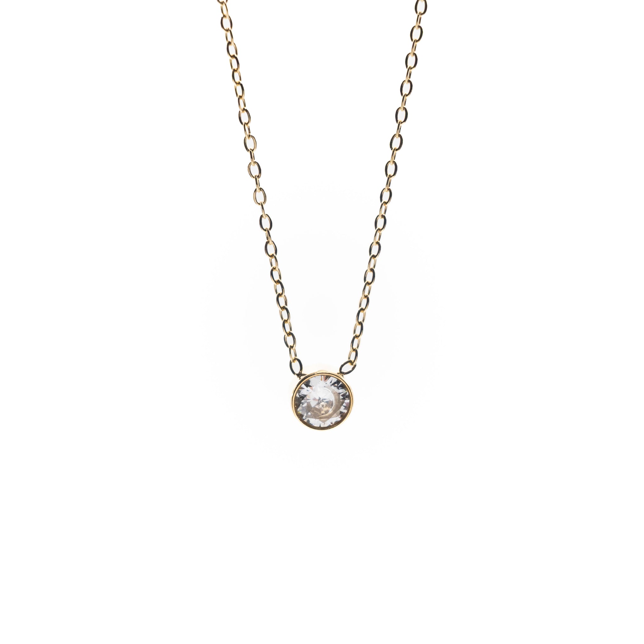 Collar Con Dije De Circonia