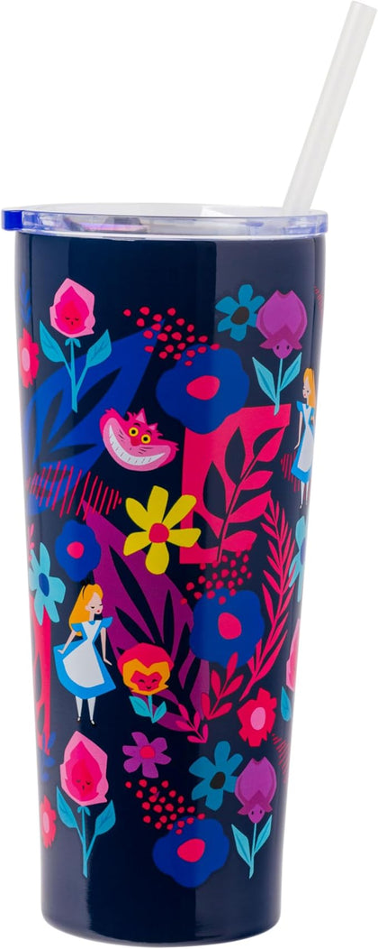 Vaso Alicia en el país de las maravillas