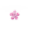 Pinza Flor Magenta Y Blanco
