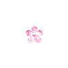 Pinza Flor Magenta Y Blanco