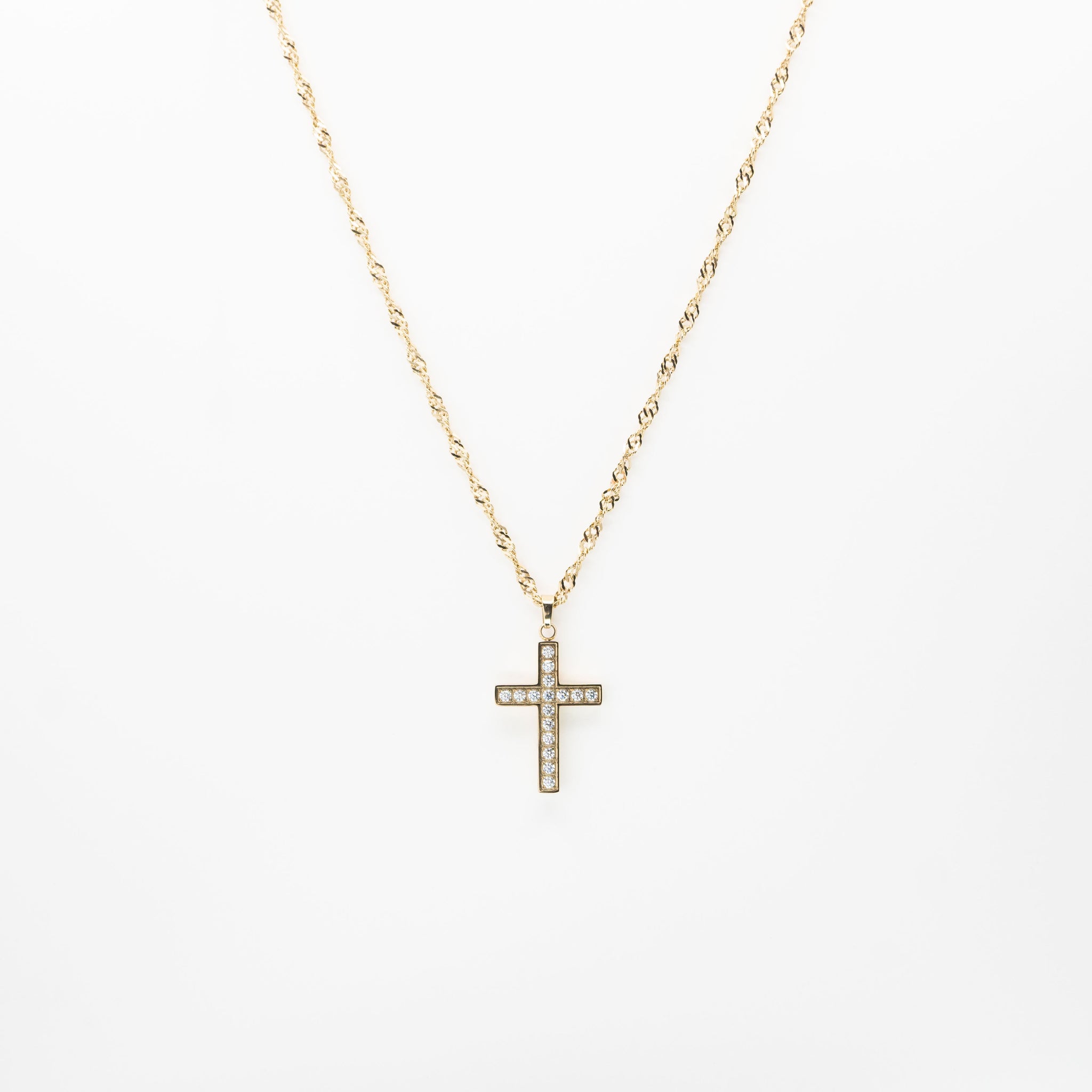 Collar De Cruz Strass