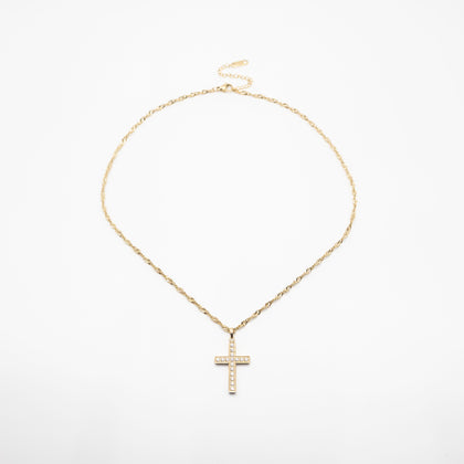 Collar De Cruz Strass