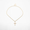 Collar De Cruz Strass