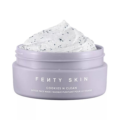 Fenty Skin Cookies N Clean Mascarilla Facial de Arcilla Batida con Detox de Poros, Ácido Salicílico y Carbón