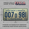 Jaws 50 aniversario - Placa de Matricula