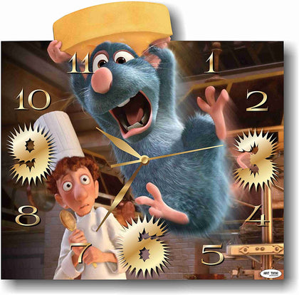 Ratatouille Reloj Pared