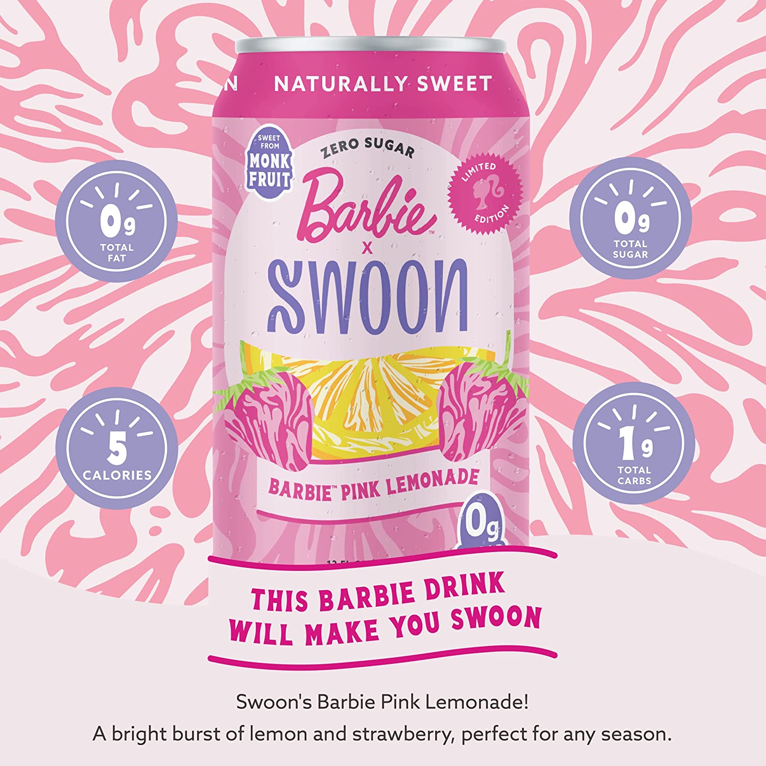 Swoon Barbie™ Pink Lemonade Barbie Limonada Set