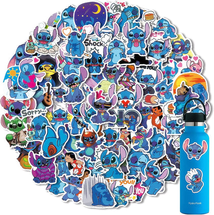 Stitch Calcamonias Set Stickers 100 Piezas