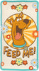 Scooby Doo Plato Sushi Ceramica Con Palillos