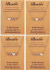 Collar Mejores Amigas De 2/3/4/5 Set Corazones