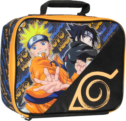 Lonchera Naruto y Sasuke Manga Anime Hidden Village
