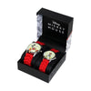 Mickey Mouse Y Minnie Mouse Reloj De Pareja Set