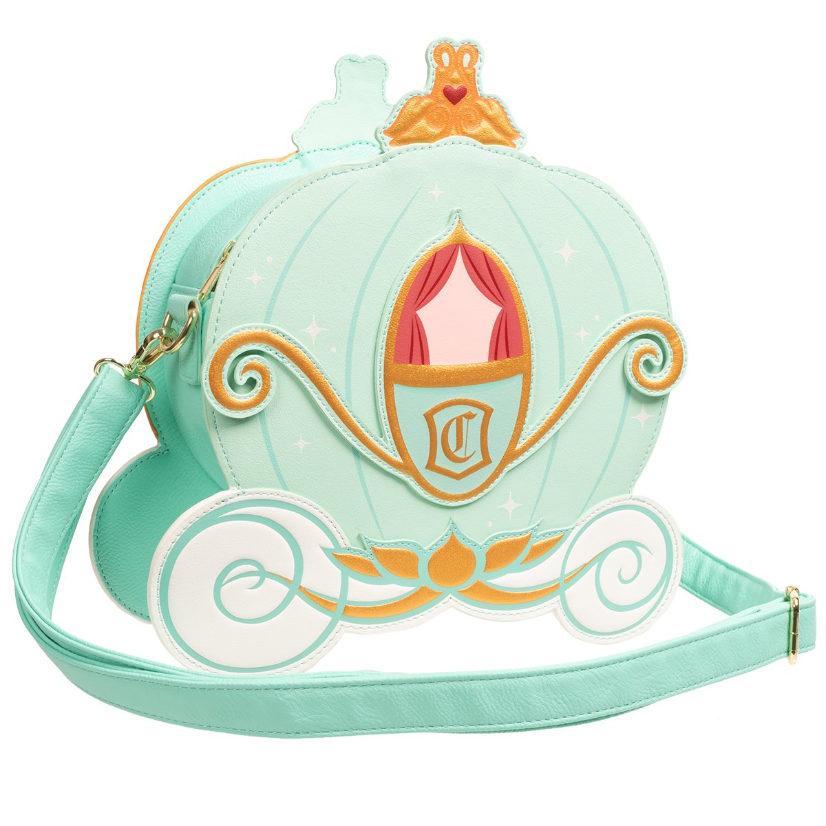 Cenicienta Bolsa Calabaza Crossbody Carruaje