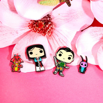 Mulan Juego De Pines Pin Set