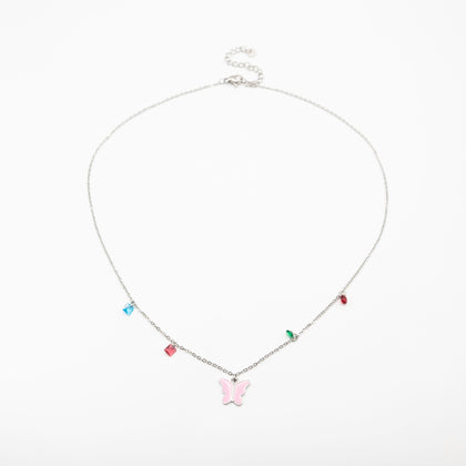 Collar Multidije Mariposa Colores