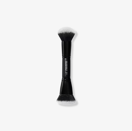 Brocha Doble para Bronceador y Contorno Líquido
