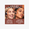 Brocha Doble para Bronceador y Contorno Líquido