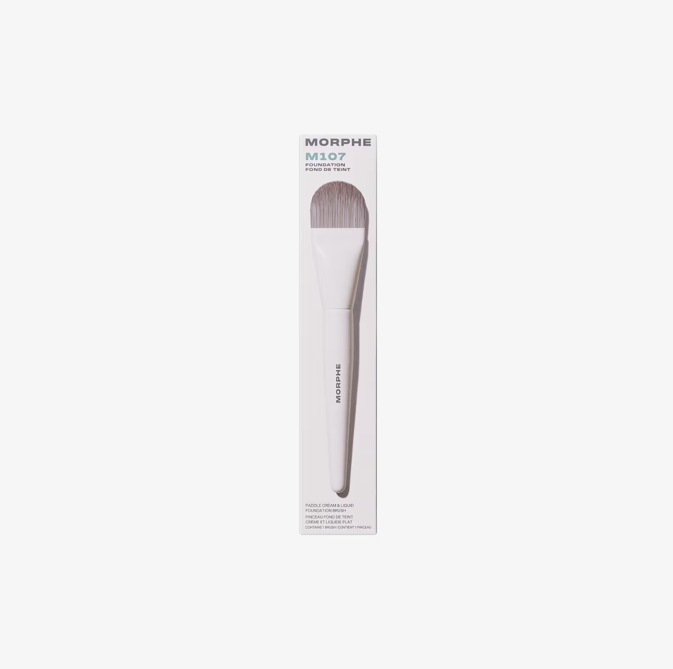 Brocha M107 Paddle para Base en Crema y Líquida