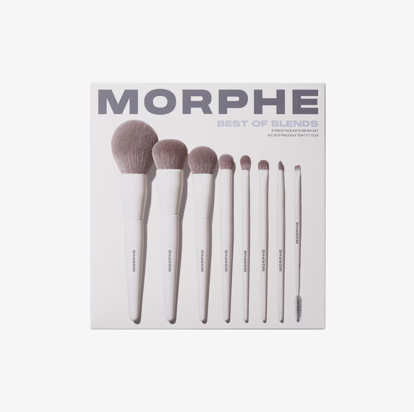 Morphe Best of Blends Set de 8 Brochas para Rostro y Ojos