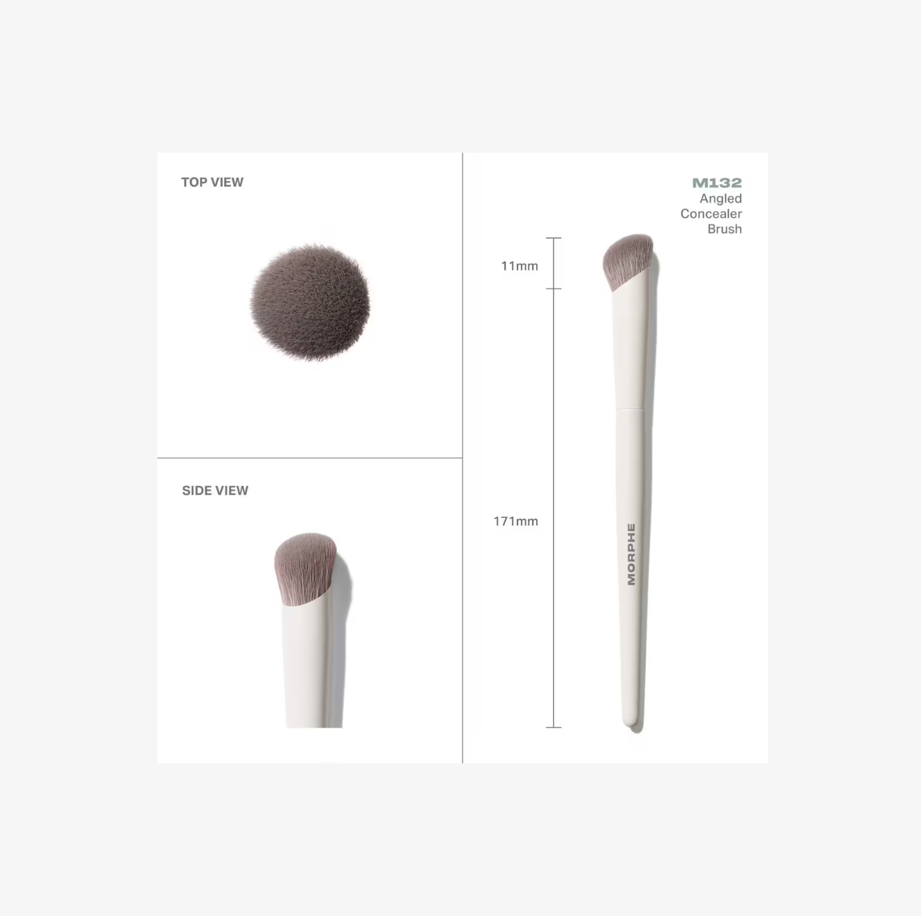 M132 Brocha Angular para Corrector
