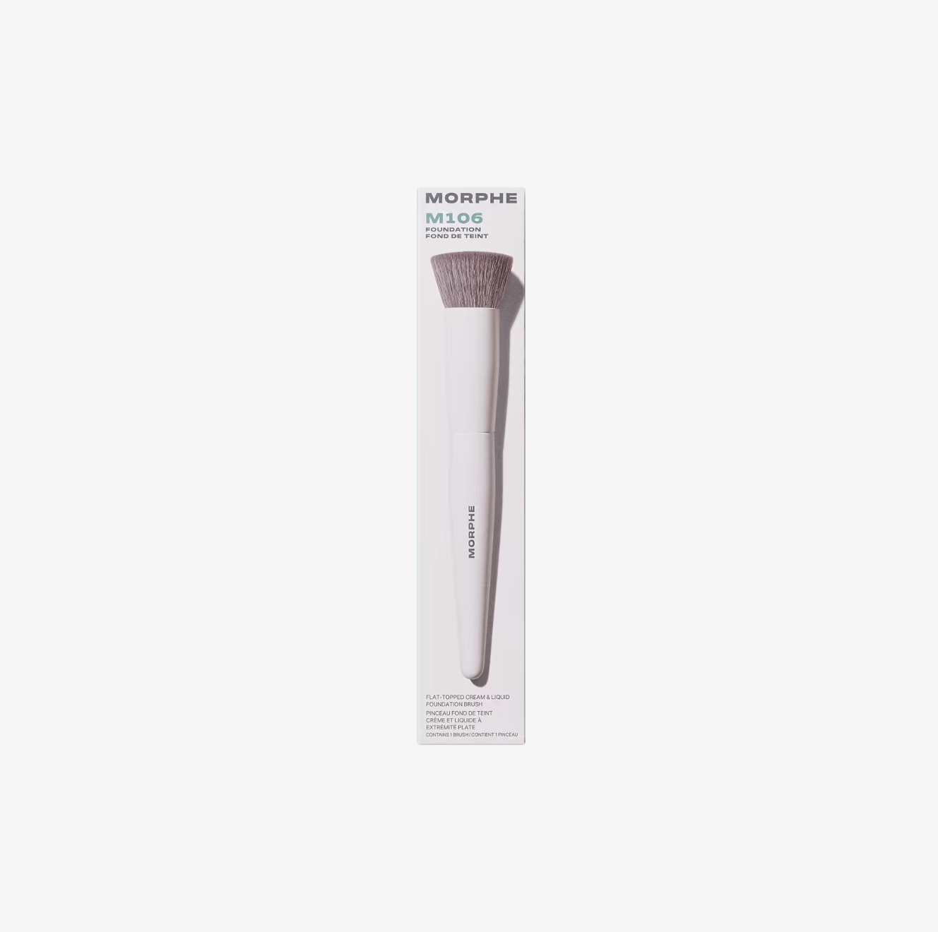 M106 Brocha de Base Plana para Productos en Crema y Líquidos